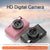 3.0 Hd Children'S Digital Camera With 48Mp & 3 Screen - Pink + Card Reader-1915197829152903168