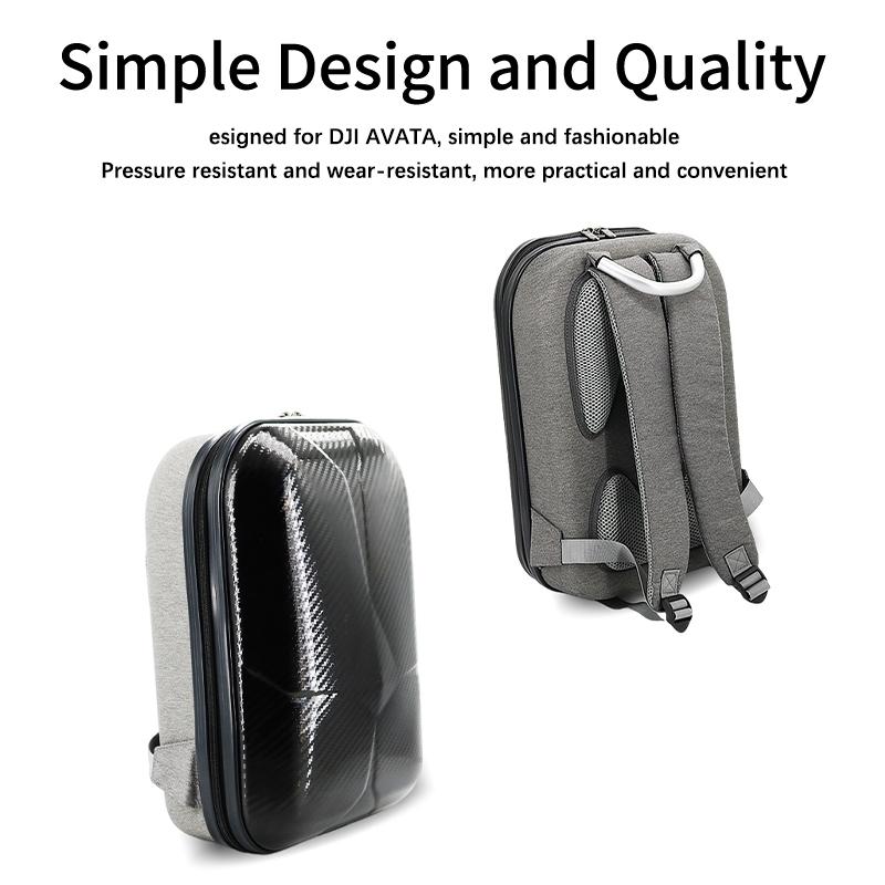 Carbon Fiber Backpack - Shockproof & Waterproof-1915196957928853505