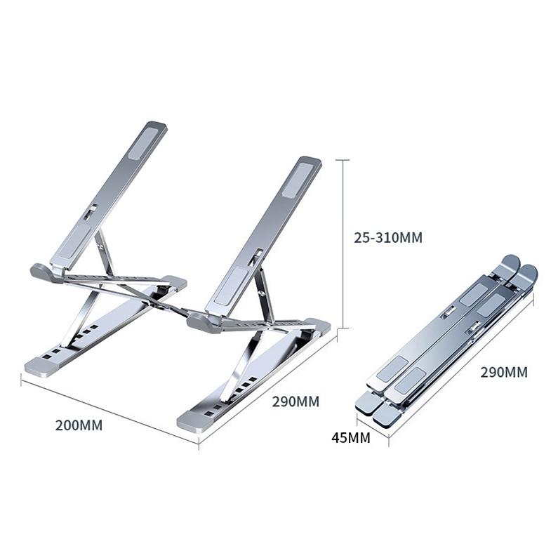 Foldable Aluminum Laptop Stand With Heat Dissipation-1964932315096420361