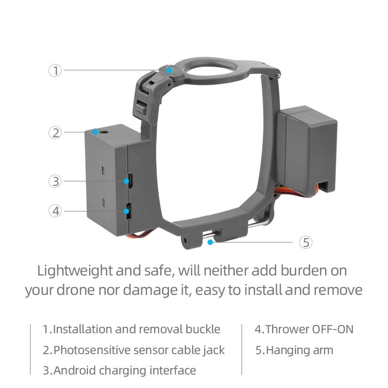 Dji Mavic 2 Pro / Zoom With Airdrop Drone Thrower-1964932222280667140