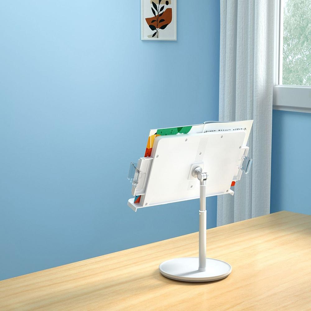 Stable Non-Slip Tablet Stand - White-1964932196565389316