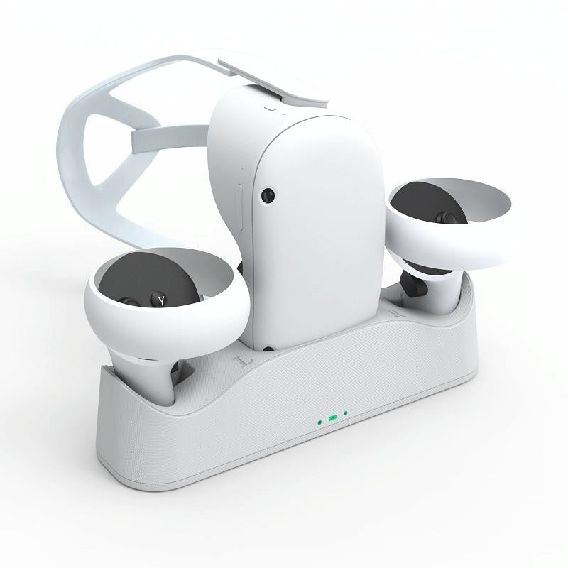 Meta Quest Magnetic Charger With Vr Grip-1922443395876392966