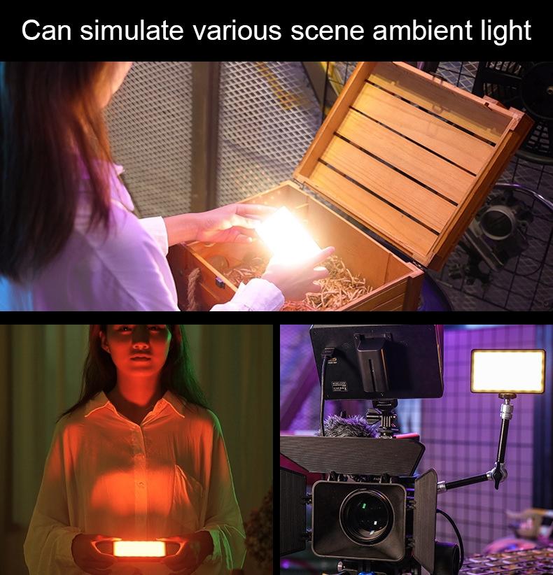 Mini Rgb Photography Fill Light With 52 Leds-1964932243151523844