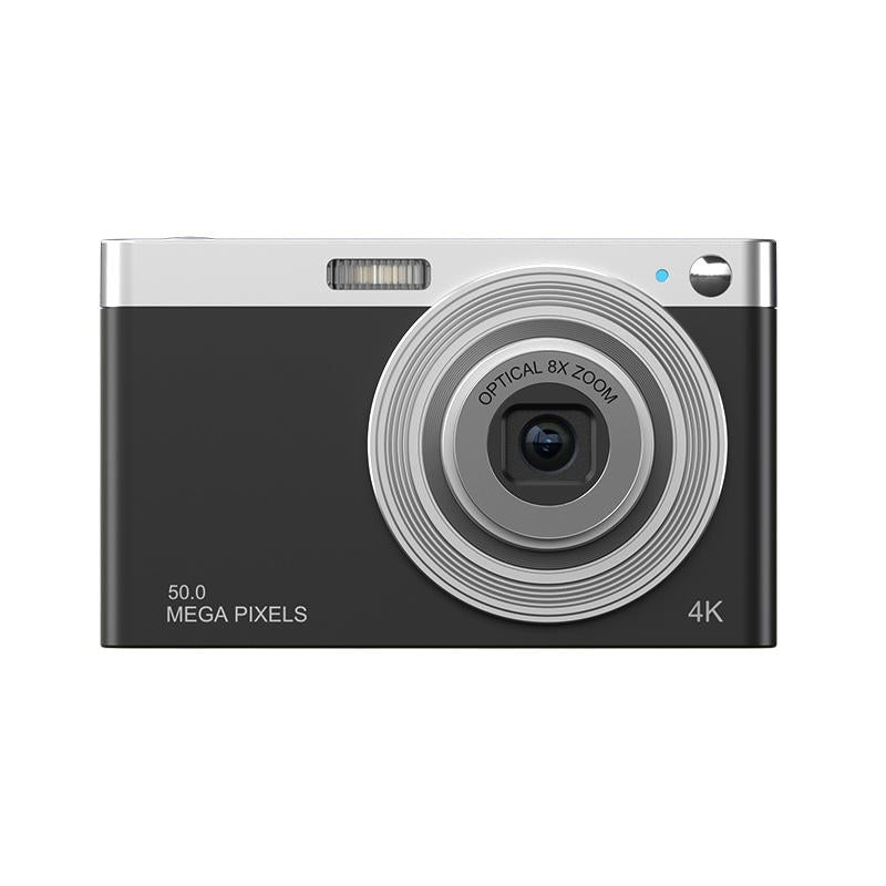 4K 8X Optical Zoom Telescopic Lens Digital Camera - Black 2.88 Inch-1915197958970806272