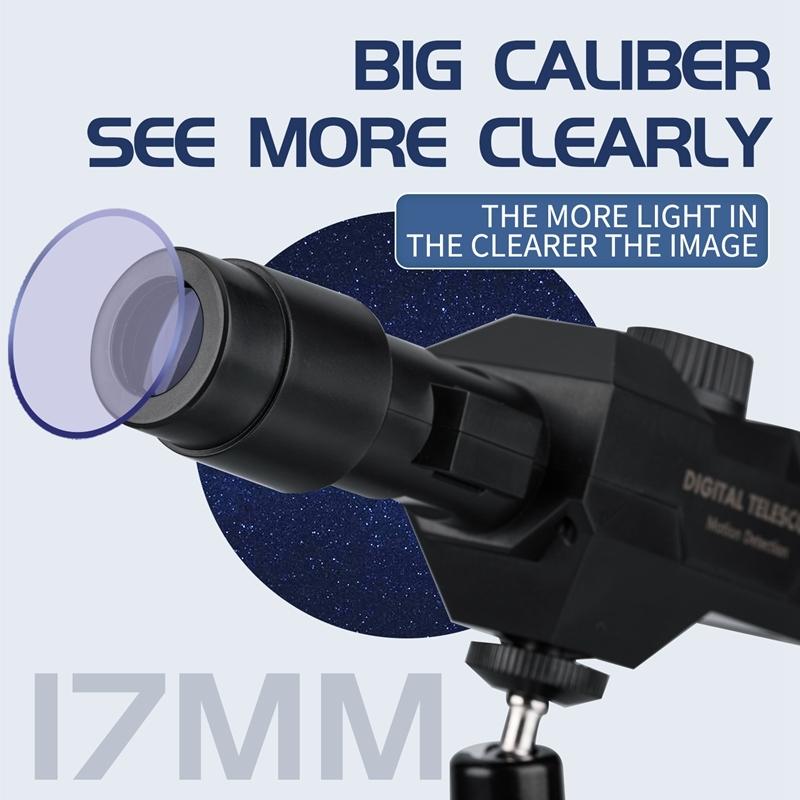 Wireless Motion Detection Monocular With Metal Tripod - 70X Magnification-1943465055572070402