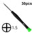 30-Piece Phillips Screw Batch For Digital Mobile Phone And Clock Maintenance Tools-1915198273661046784