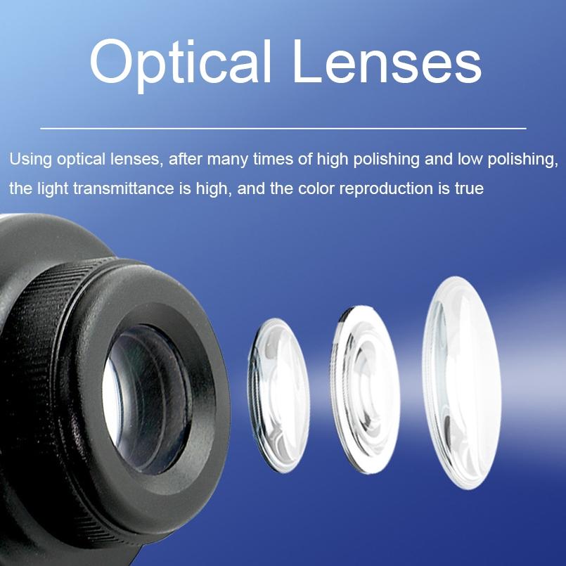 Portable Telescope - 2X / 3X Hd Full Optical Lens For Stargazing-1915198126080266243