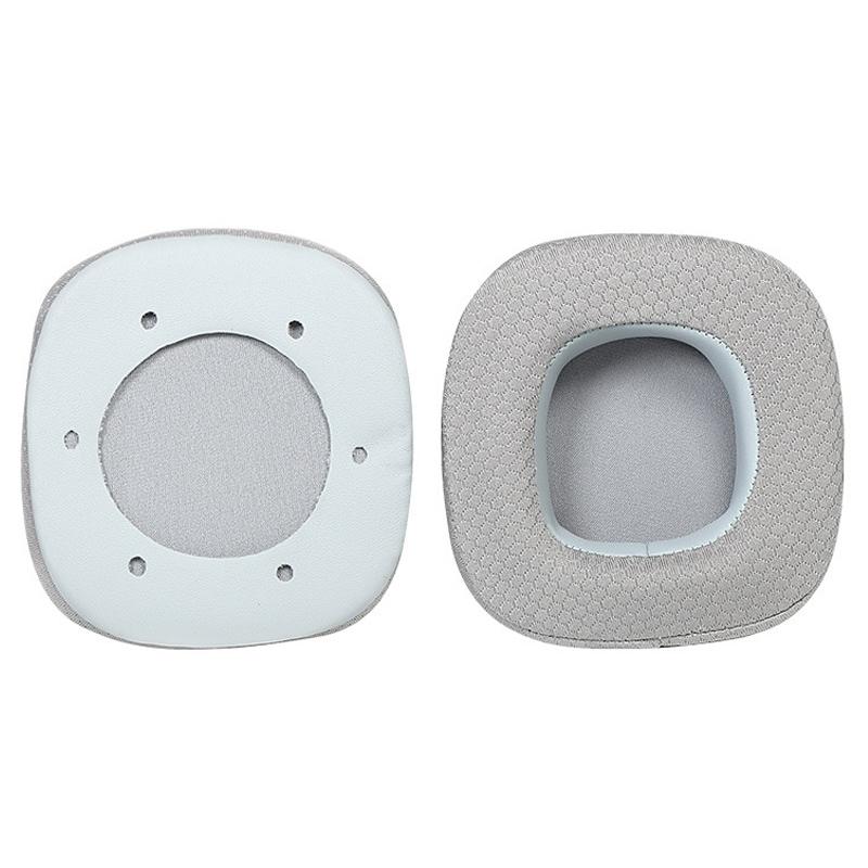 Breathable Sponge Headphone Covers - 1 Pair - Net Gray-1915197174778564613