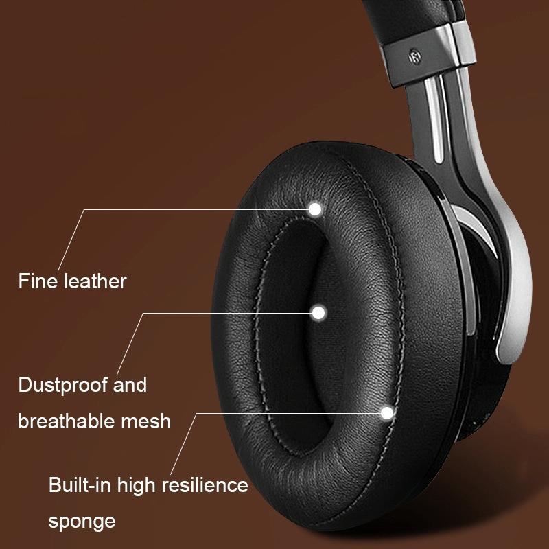 Edifier W855Bt Headset - Soft Sponge Cover Black 2Pcs-1915197628220575748