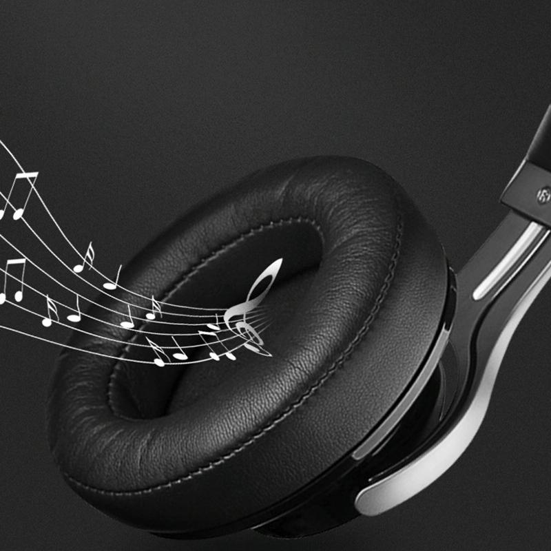 Edifier W855Bt Headset - Soft Sponge Cover Black 2Pcs-1915197628220575749