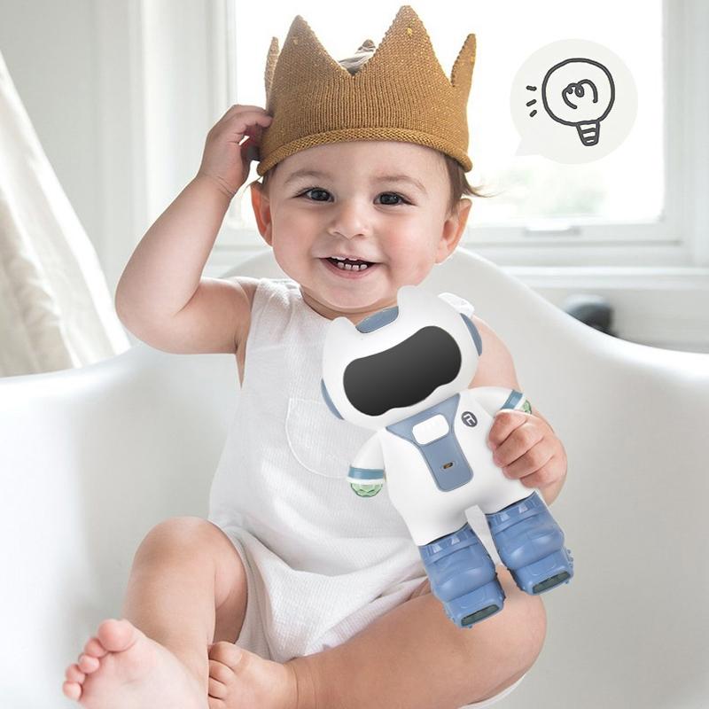 Smart Sound & Light Robot Toy - Green 8-1915197846341160965