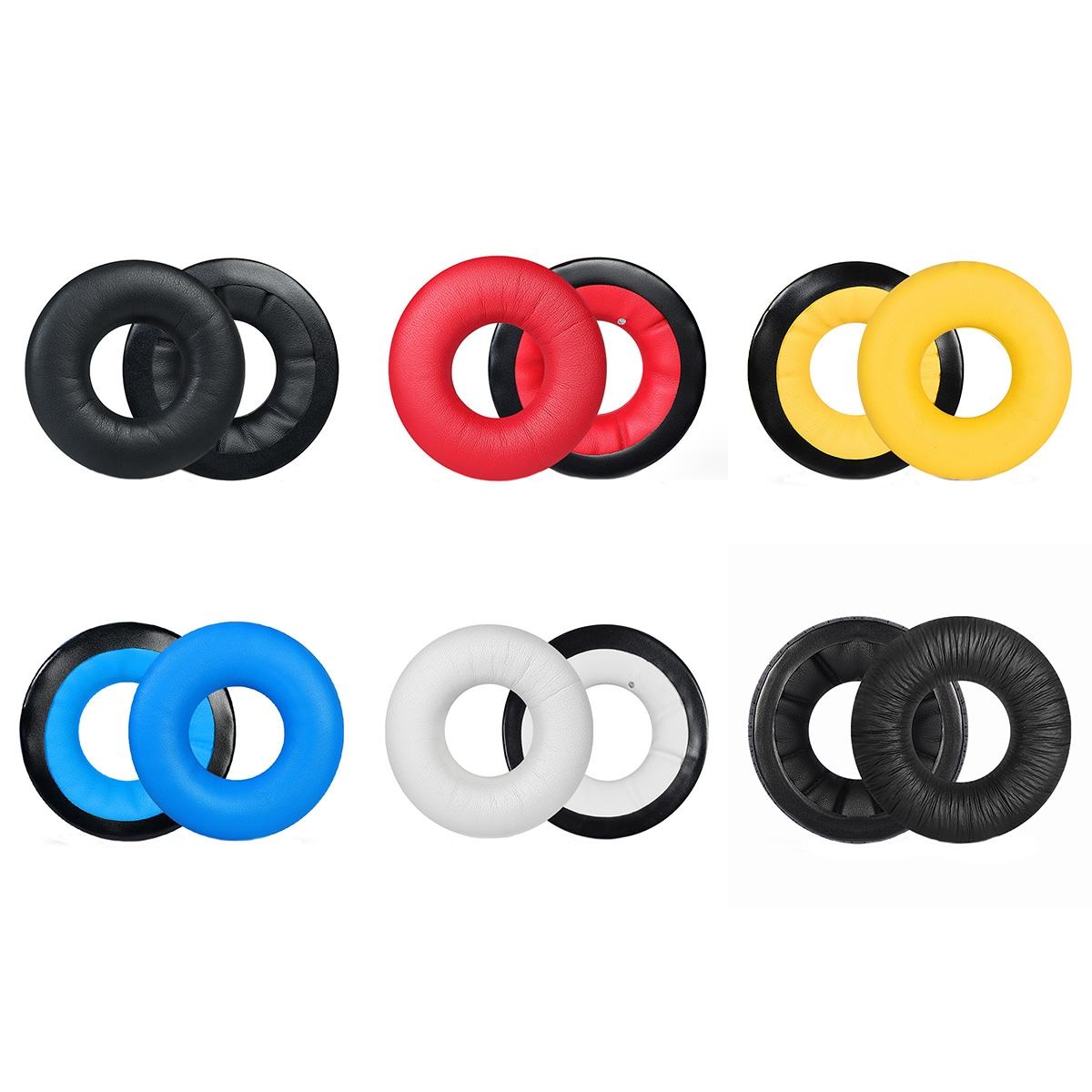 White Headset Sponge Cover For Sennheiser Hd25 Series - 1 Pair-1922443442995204097
