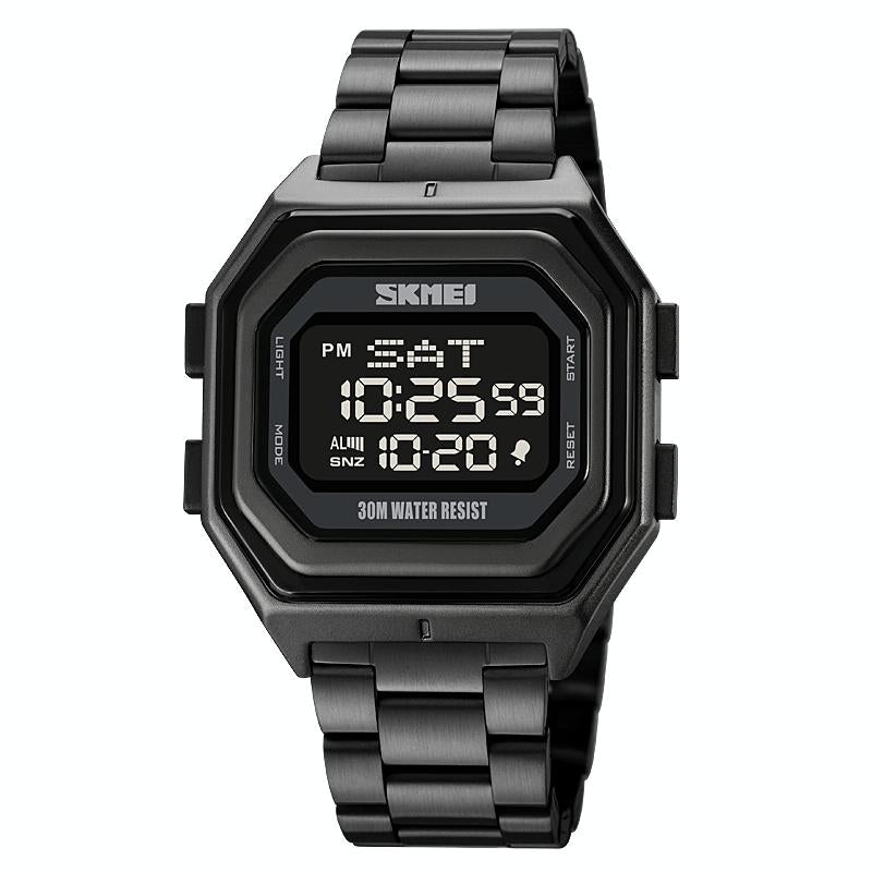 Multi-Functional Outdoor Men Watch - Electronic Timing-1915197790242344968