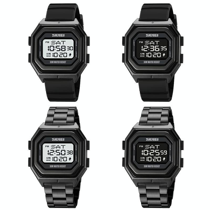 Multi-Functional Outdoor Men Watch - Electronic Timing-1915197790242344961