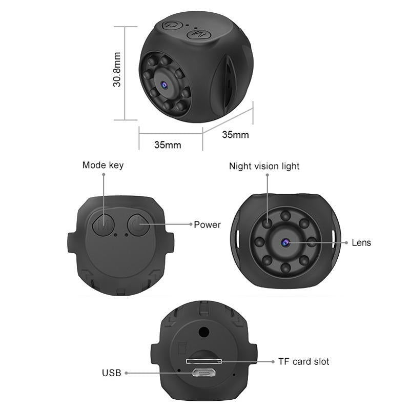 Smart Wifi Night Vision Camera With Hd Infrared Monitoring-1915198278375444481