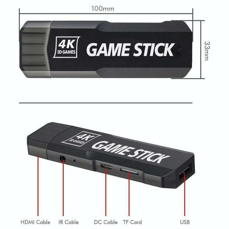 Wireless 4K Hd Tv Game Console With 30 000 Games - 64Gb Storage-1915197971817959426