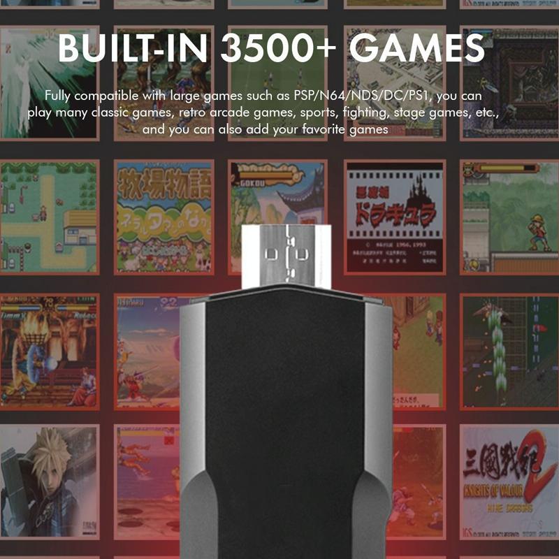 Wireless 4K Hd Tv Game Console With 30 000 Games - 64Gb Storage-1915197971817959428