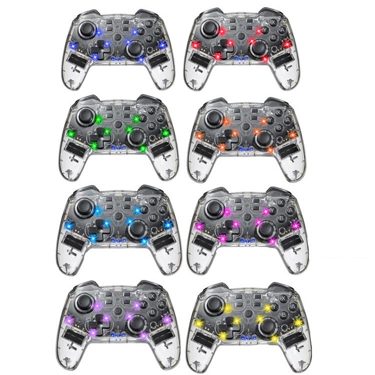 Led Wireless Gamepad For Switch Pro With Light-1915196949527662598