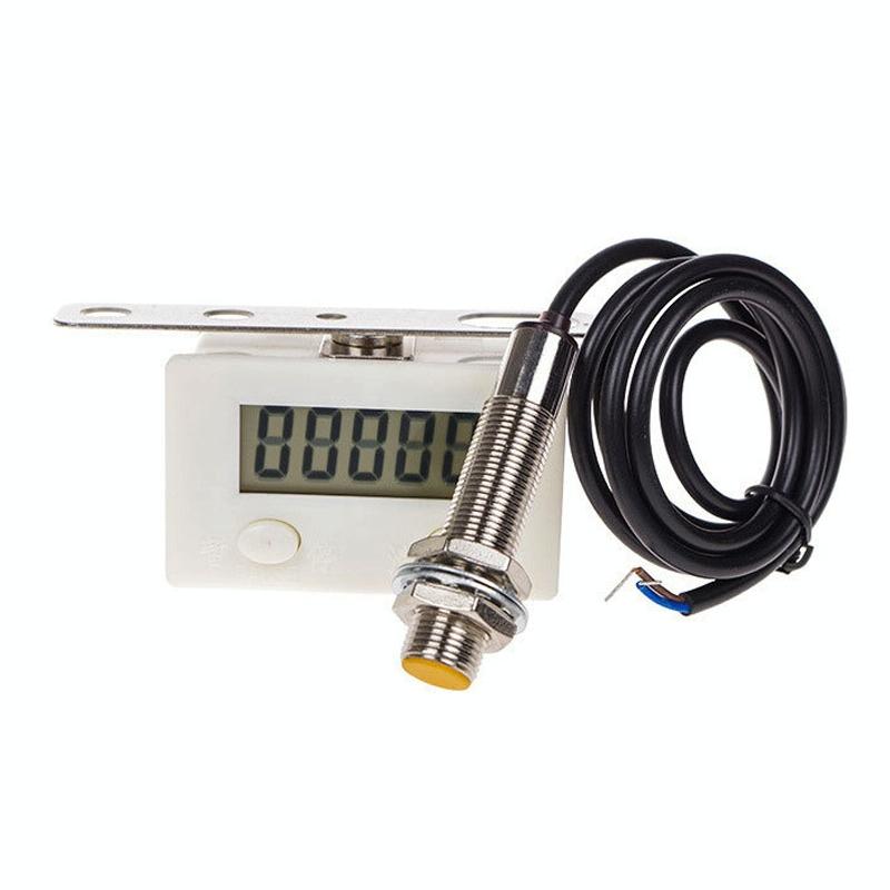 Industrial Magnetic Sensor Switch Punch Counter - Digital Display-1922443456802852869