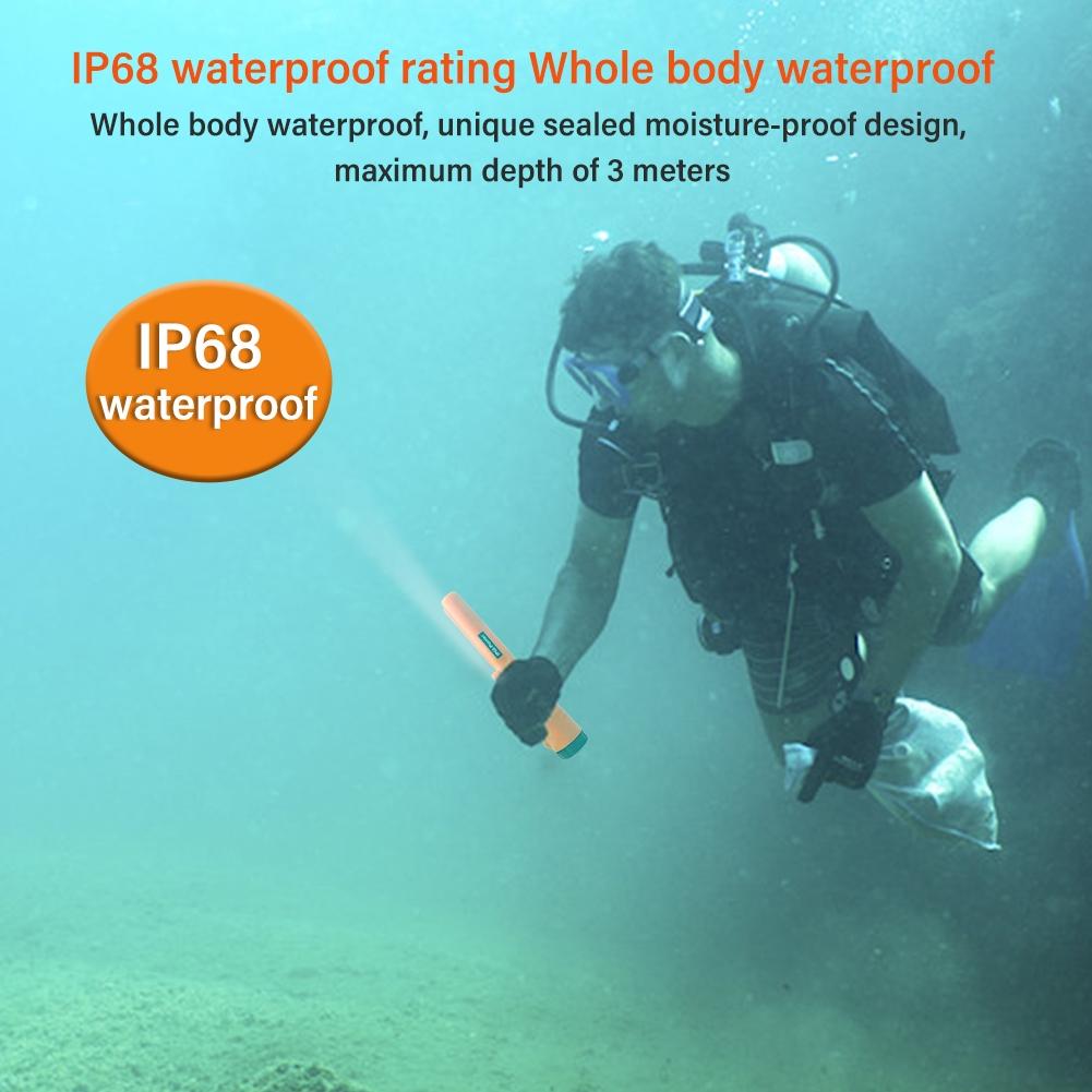Waterproof Handheld Metal Detector With Positioning Stick - Ip68-1962691926423638023