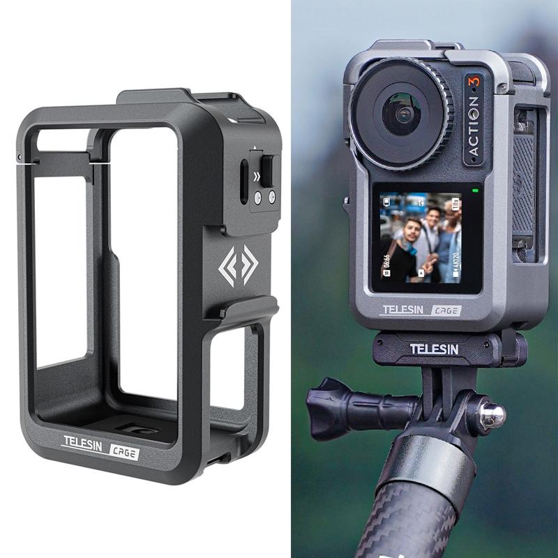 Protective Frame For Dji Action 3 With Motion Camera - Rabbit Cage-1915196840760971264