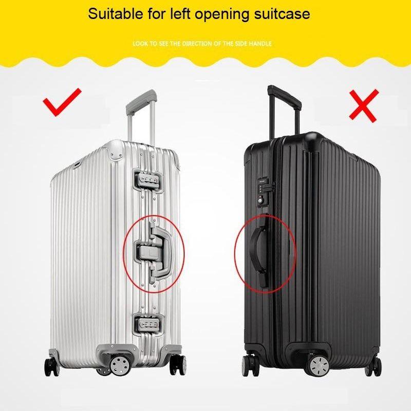 Waterproof Pvc Trolley Suitcase Cover - 28 Inch Rimless Transparent Dustproof-1915197639385812996