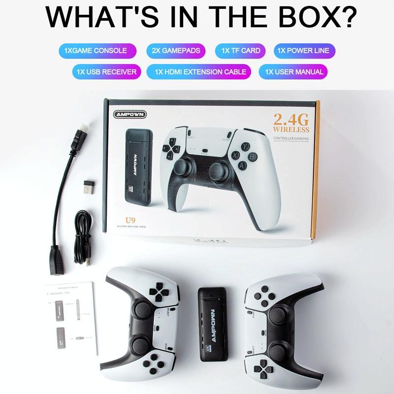 Wireless 2.4G Arcade Mini Console With 64G Storage & 10000 Games-1915198332192559110