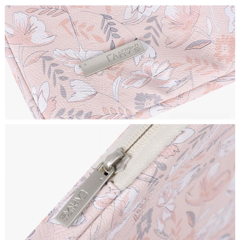 13 Inch Laptop Sleeve With Telescoping Handle - Light Pink-1915196647881707524