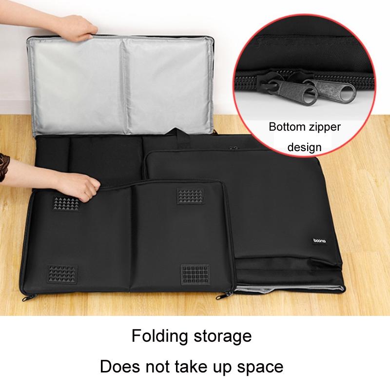 Desktop Computer Storage Bag - Single Layer For 24 Monitor And Keyboard-1915198148549152772