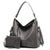 Adjustable Leather Tote Bag With Multi-Compartments - Large Capacity-1964932281554571271