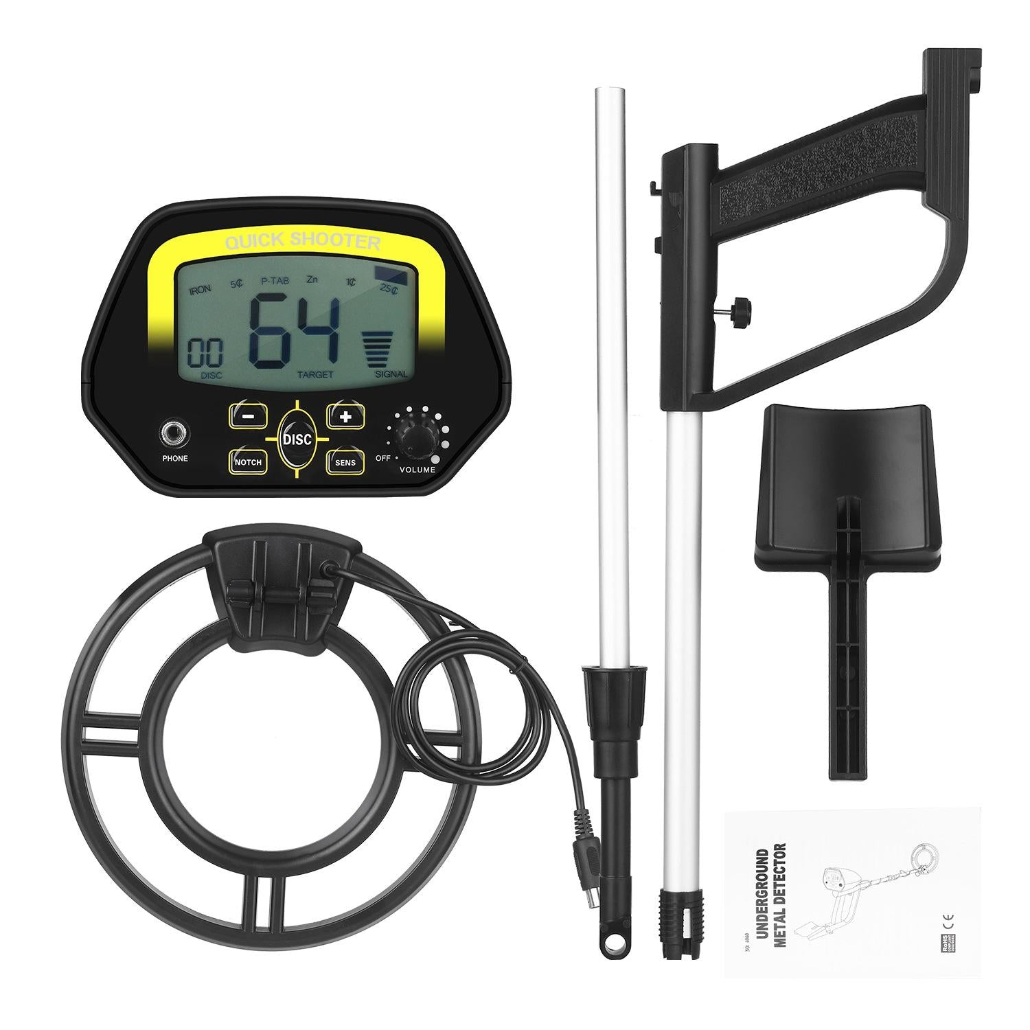 3.1 Lcd Underground Metal Detector - Compact & Accurate-1915198340132376576