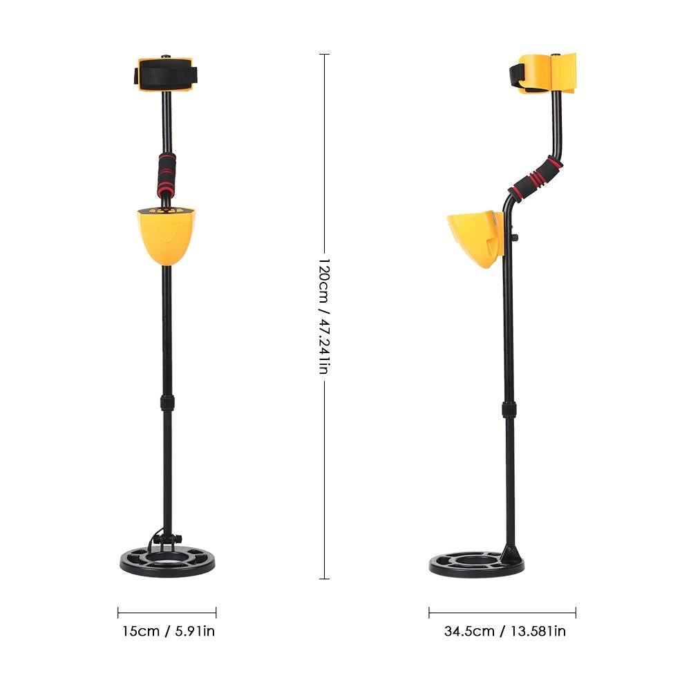 High Sensitivity Underground Metal Detector - Md3010Ii-1915197664333533186