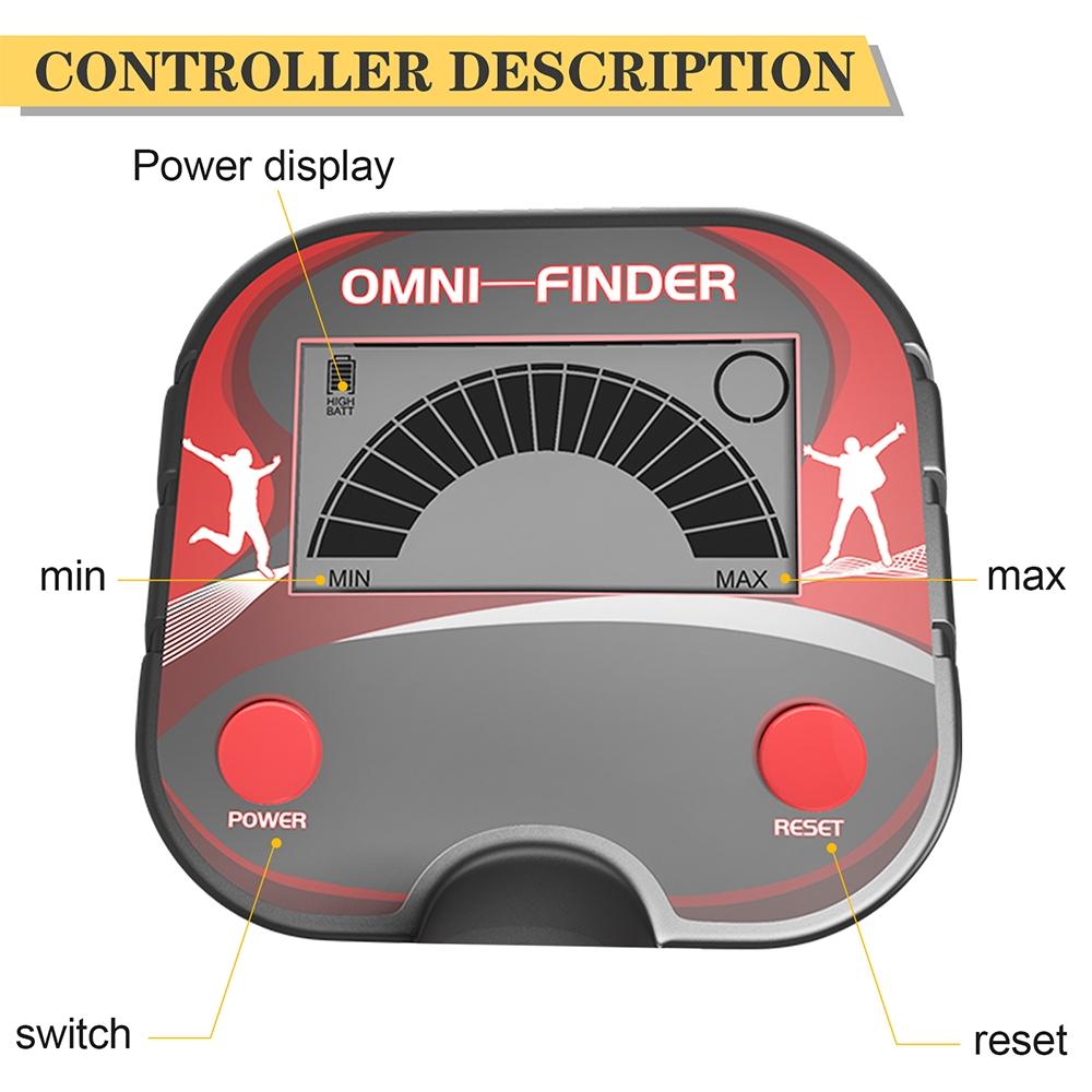 Kids Beach Metal Detector - Black-1922443393670189057