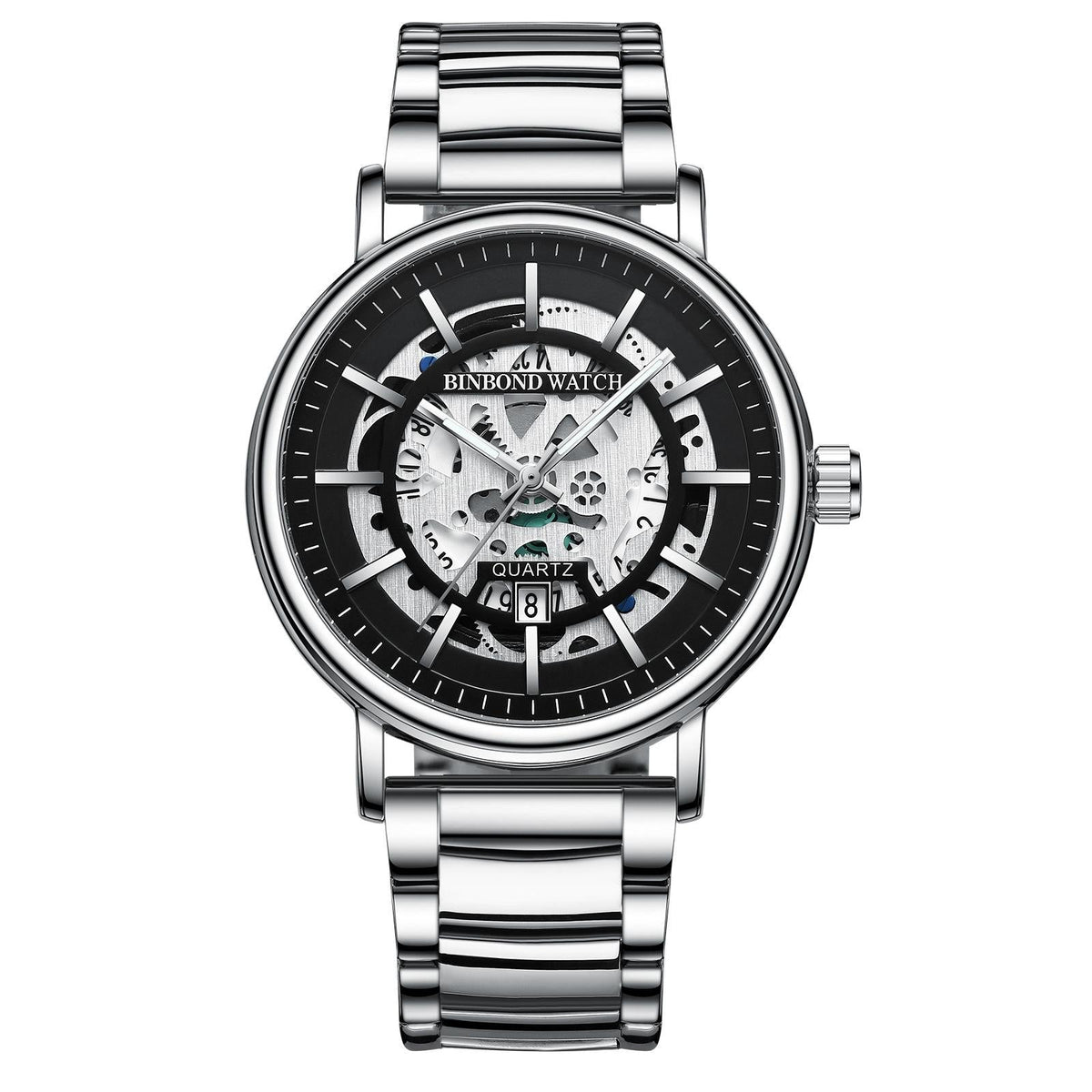 Waterproof Luminous Quartz Watch - Multifunctional-1915198121340702720