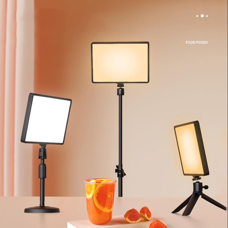 10 Flat-Panel Live Fill Light - Adjustable 3000-6500K Temperature-1915198295857303552