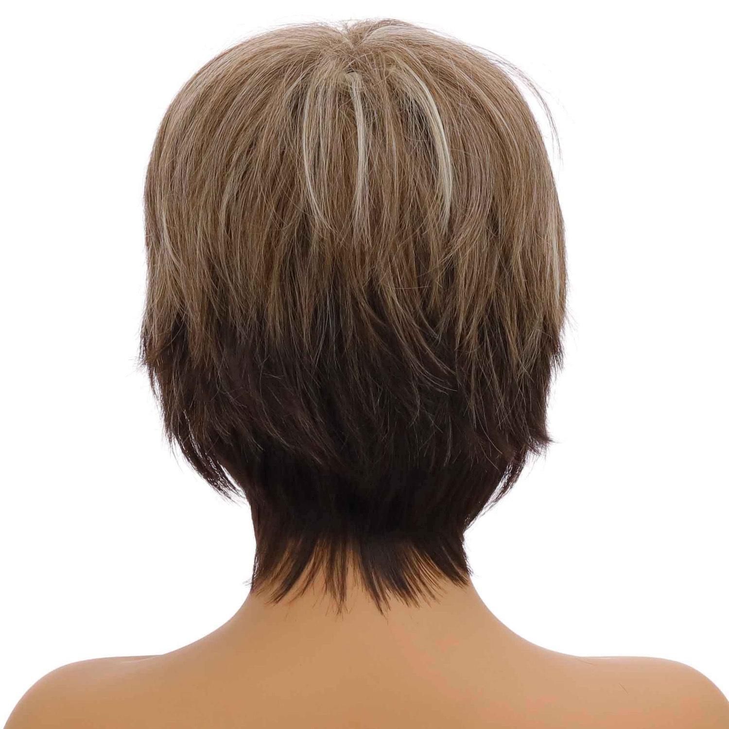 Curly Short Hair Wig - Mixed Light Gold-1915198152483409923