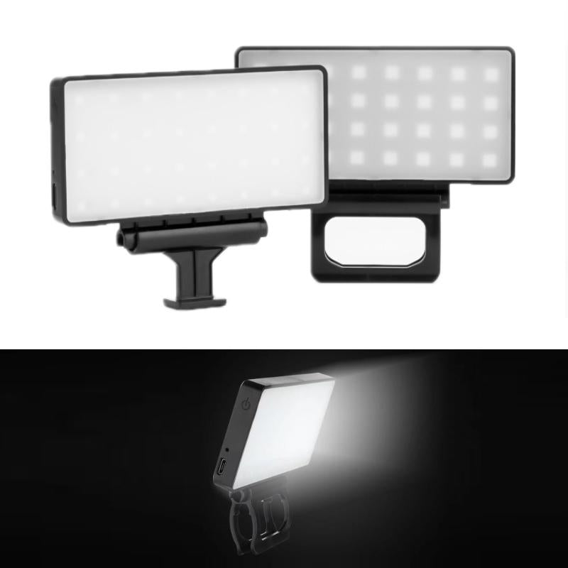 Adjustable Outdoor Phone Fill Light - Monochrome White-1964932338244784128