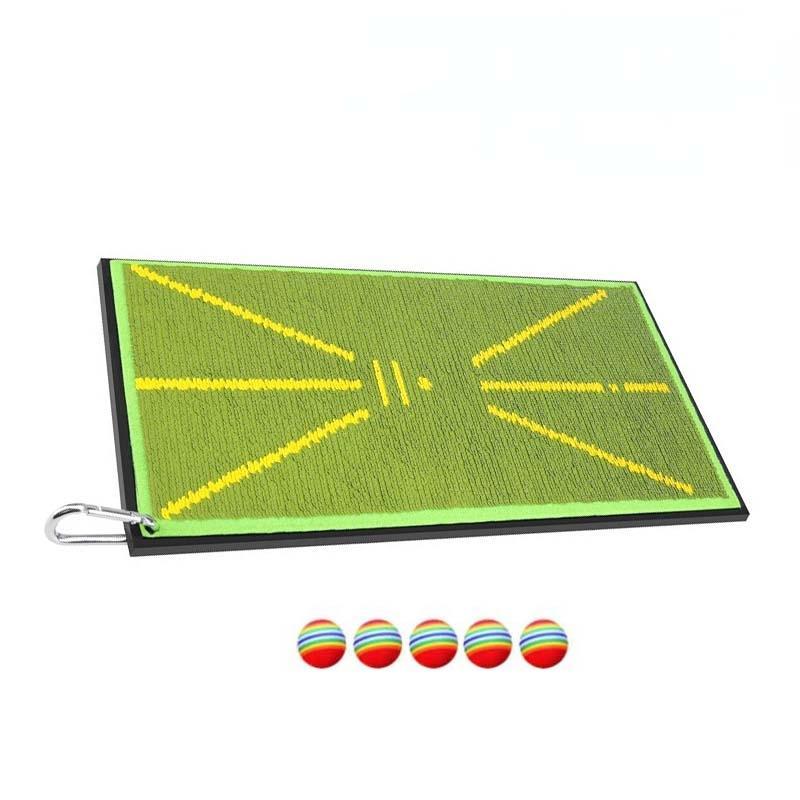 Improve Your Golf Swing With Training Pad And Sponge Balls-1915198324655394816