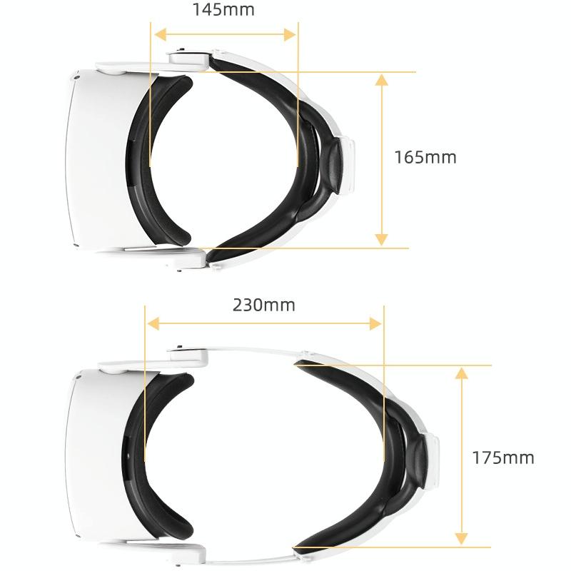 Ultimate Headband Set For Oculus Quest 2 - Comfortable &amp; Stylish-1964932188050952193