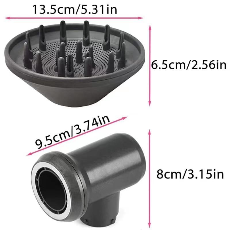 Dyson Airwrap Diffuser Nozzle With Adapter - Replacement Accessory-1915198099236720641