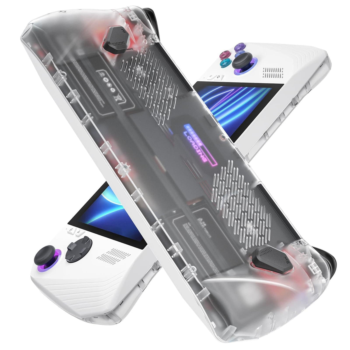 Jsaux Rgb Transparent Back Plate For Asus Rog Ally Console With Tool-1962691930907348992