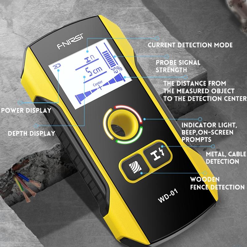 Multifunctional Wall Wire Detector - Load-Bearing Dark Line Scanner-1915197740372070403
