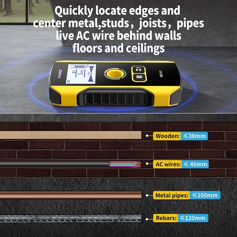 Multifunctional Wall Wire Detector - Load-Bearing Dark Line Scanner-1915197740372070406