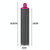 Enhanced Long Curling Nozzle For Dyson Airwrap Hair Dryer - Rose Red-1922443460066021377
