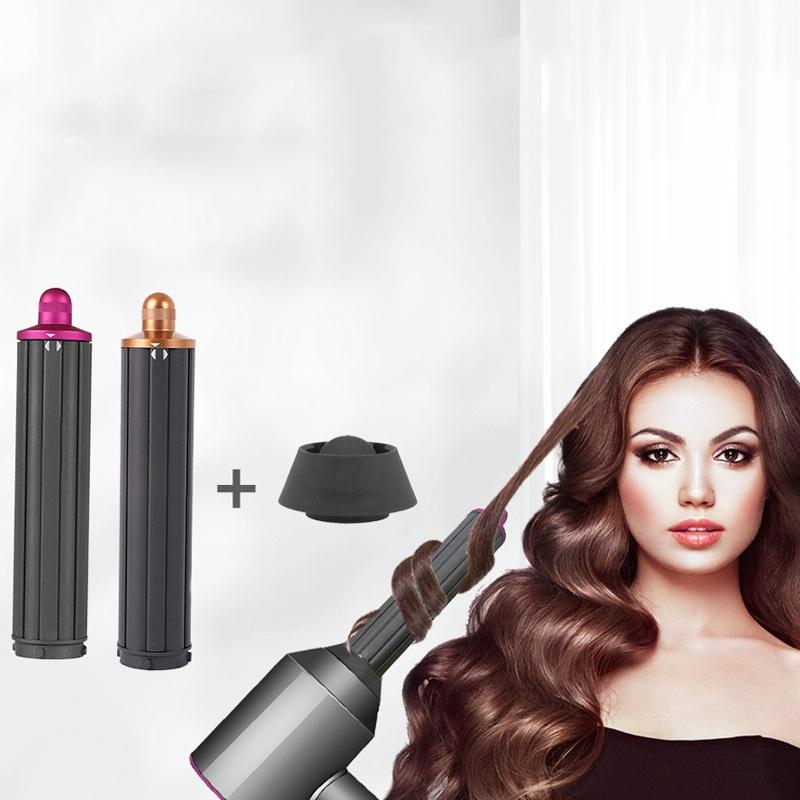 Enhanced Curling Nozzle For Dyson Airwrap Hair Dryer - Rose Red-1922443396757196806