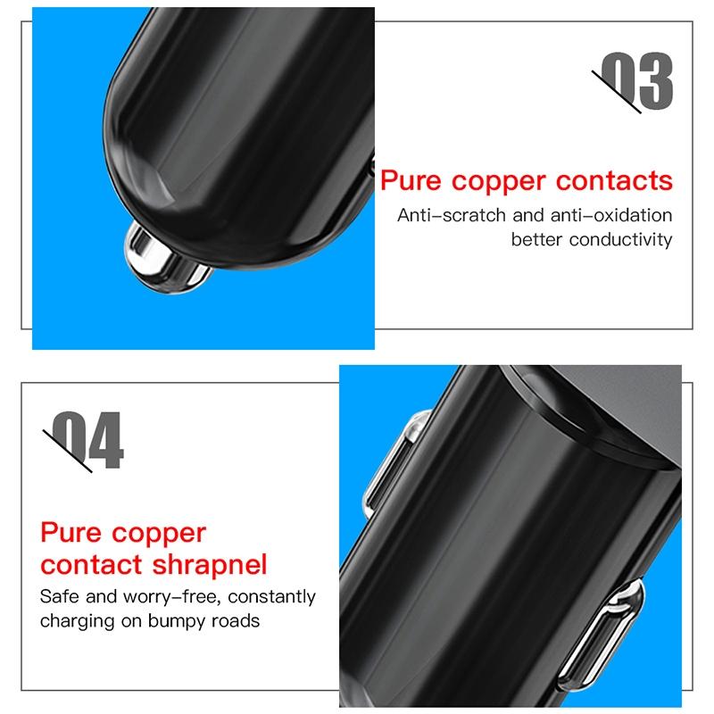2-In-1 Car Charger - 100W - Compact Design-1915198032194965509