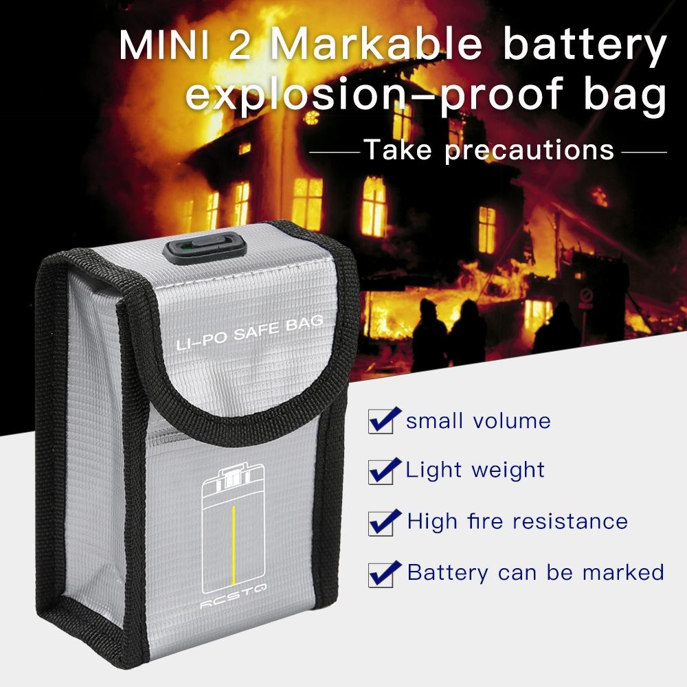Secure Battery Storage Bag For Dji Mavic Mini 2 Drone-1915196882125197317