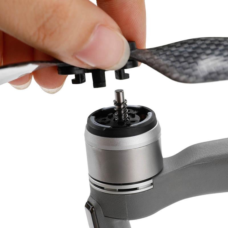 Rcgeek Carbon Fiber 3-Blade Propellers For Dji Mavic 2 Pro / Zoom-1964932208473018371