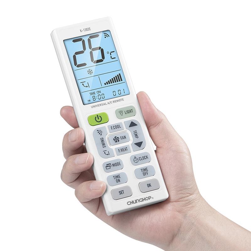Universal Air Conditioner Remote Control With Large Screen And Night Light-1915197917027766275