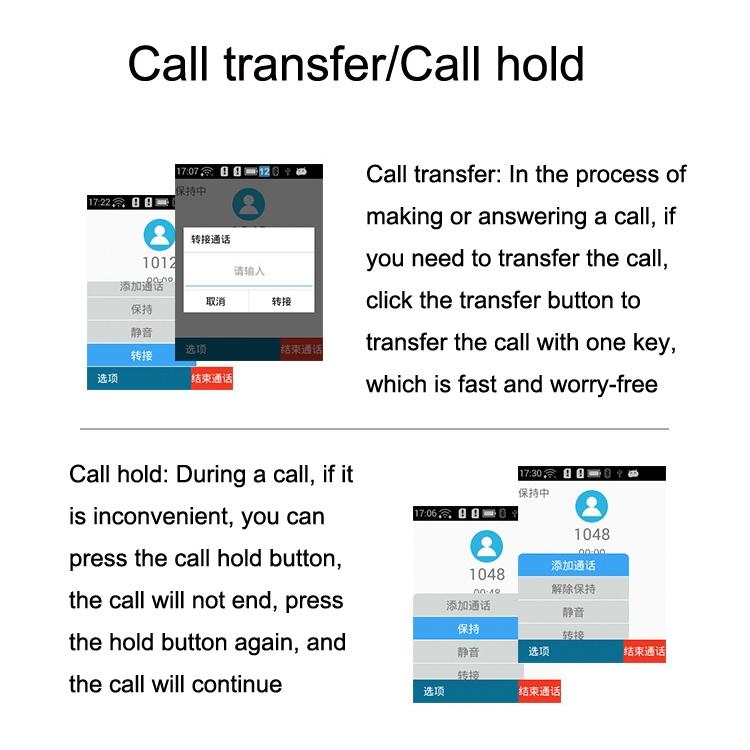 Wireless Handheld Voip Phone With Wifi And 4G Charging Base-1915197831606571017